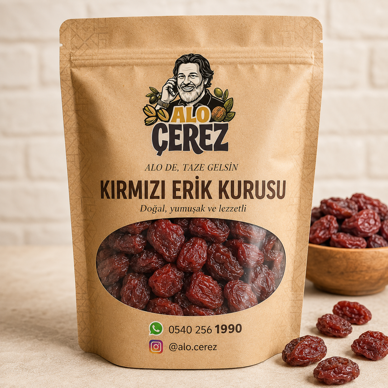 Kırmızı Erik Kurusu Nevşehir