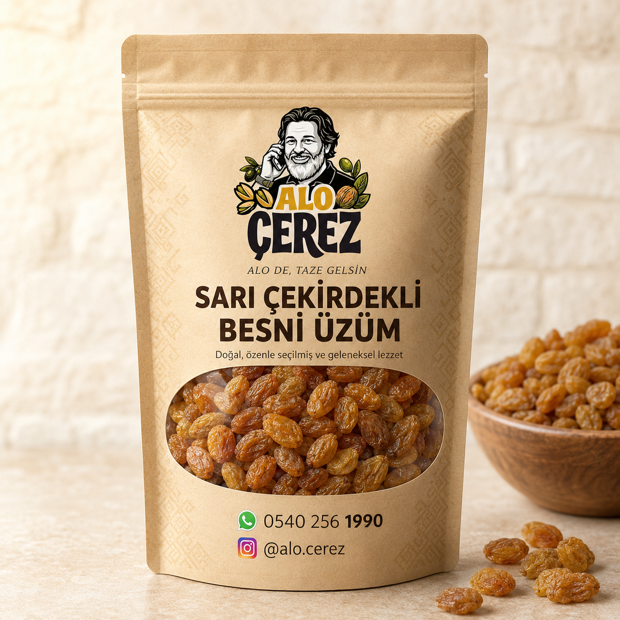 Sarı Çekirdekli Besni Üzüm