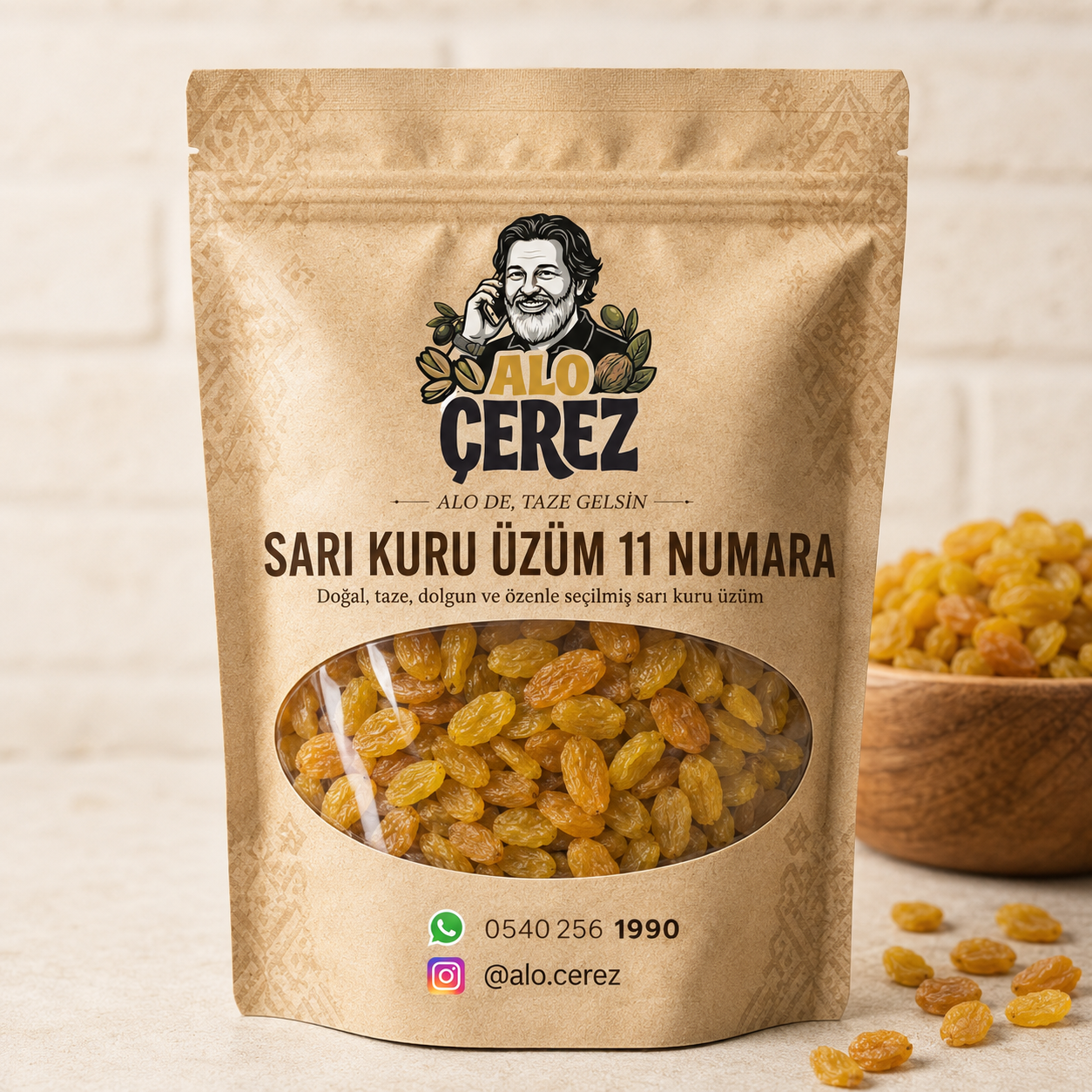 Sarı Kuru Üzüm 11 Numara