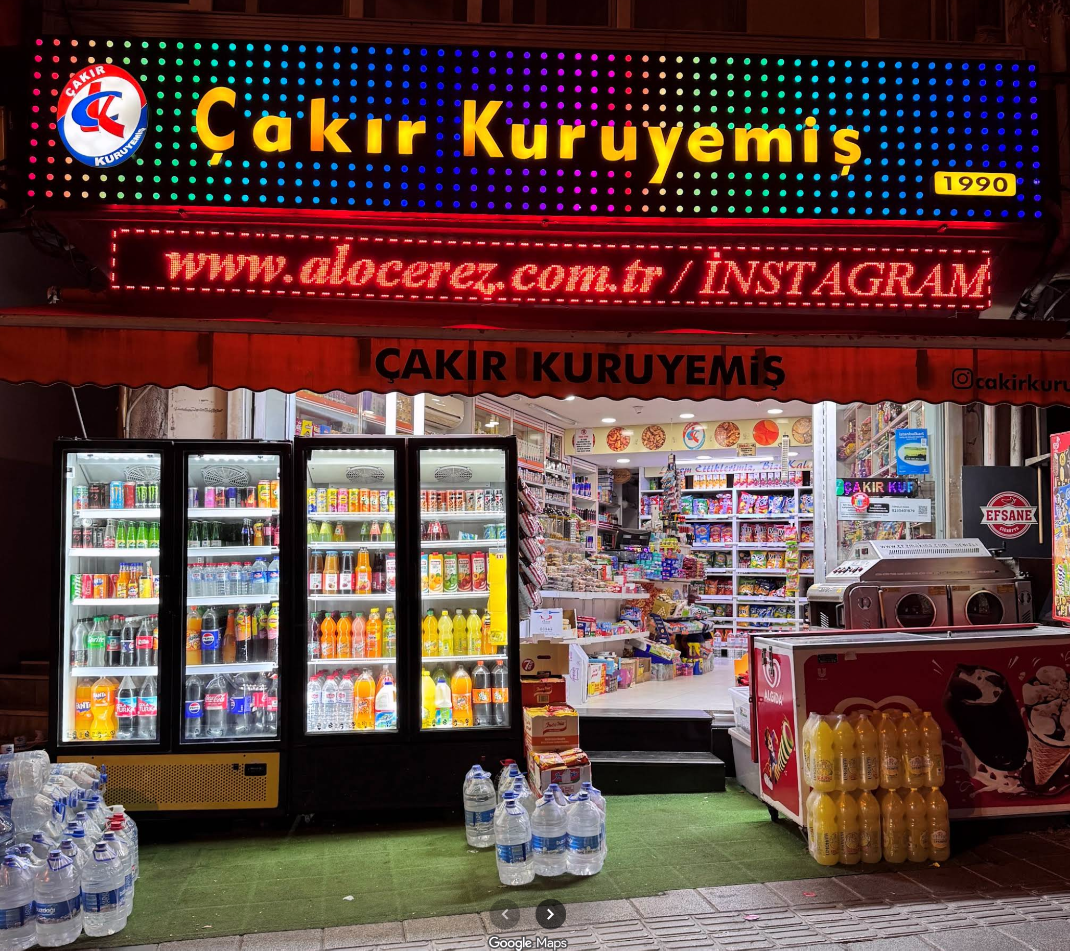 Çakır Kuruyemiş mağazası, Esenler İstanbul