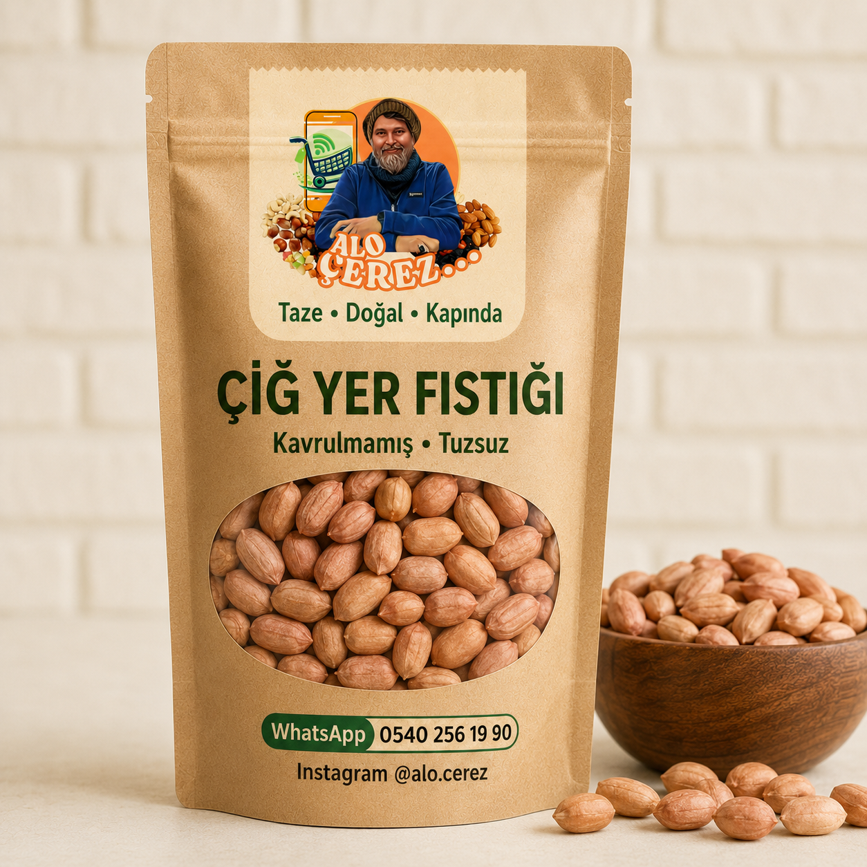 Çiğ Yer Fıstığı