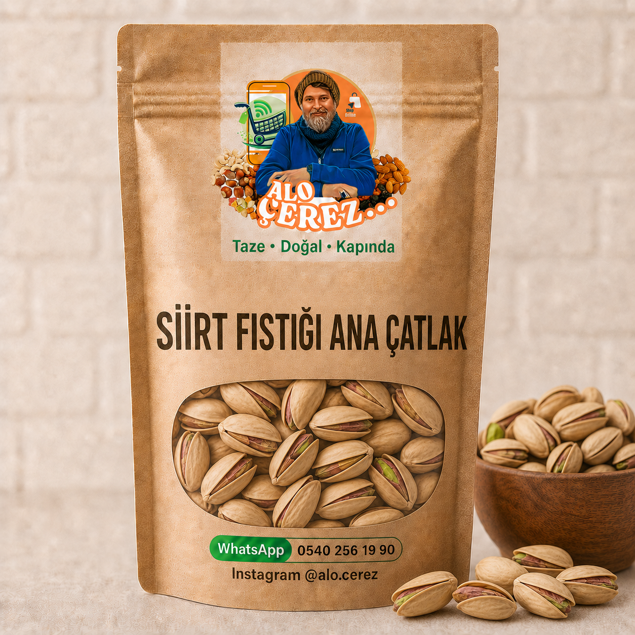 Siirt Fıstığı Ana Çatlak